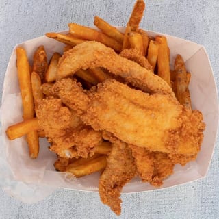 Fried Catfish Basket (4 Pieces)