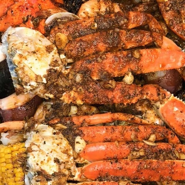 Low Country Boil Seafood.