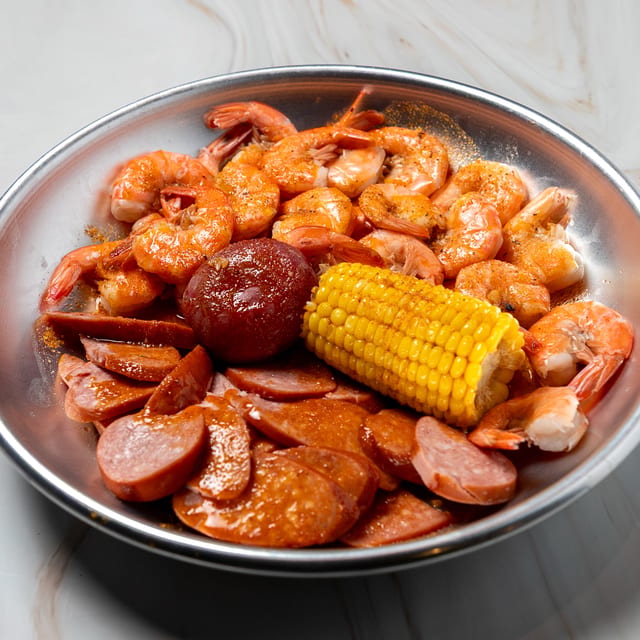 Shrimp & Sausage Combo.